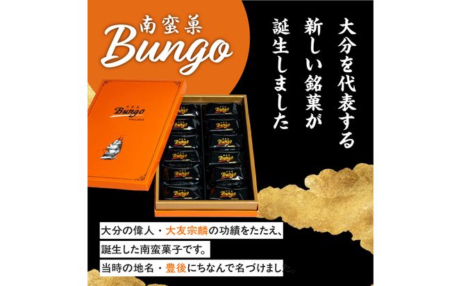 【J01047】南蛮菓 Bungo（ぶんご） 12個入り