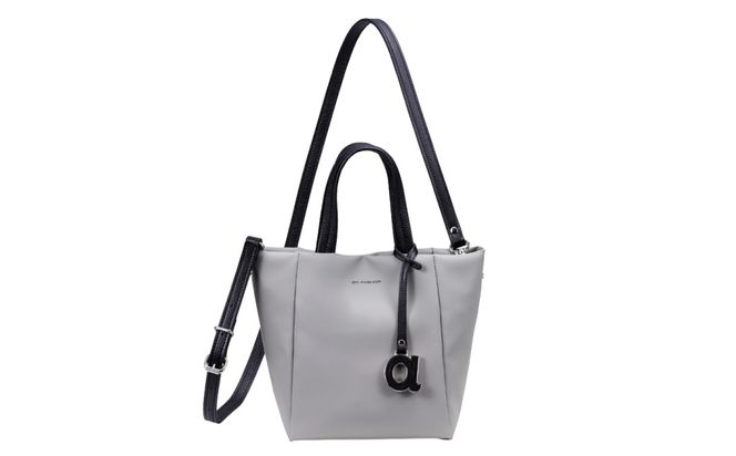 豊岡鞄 anti-mode style U.R. Mini Tote A90001 グレー / トートバッグ ミニ 小さめ ミニ2WAYバッグ アンチ・モード・スタイル 手提げ ショルダーバッグ シンプルデザイン メンズ レディース バッグ かばん 鞄 木和田正昭商店