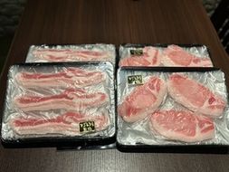 ＜選べる＞かごしま黒豚 しゃぶしゃぶ用 バラ肉・ロース肉セット 1kg or 2kg　K329-002