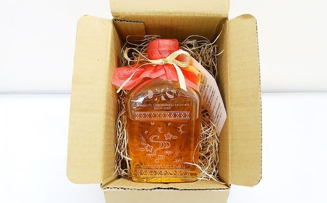 沖縄県産はちみつ 『みつしずく』 200ml (百花蜂蜜 / ミンサー柄ボトル入り) 蜂蜜 はちみつ ハチミツ 国産 ギフト 沖縄市 / 沖縄市観光物産センター夢プラザおきなわ[BCBE001]