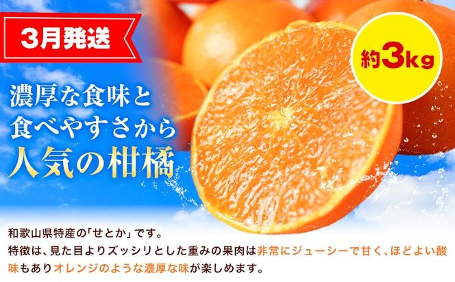 【定期】紀州和歌山産 旬のフルーツセット(せとか 桃 富有柿) 約6.5kg 株式会社魚鶴商店《3月上旬-12月上旬頃出荷》和歌山県 日高川町 柿 富有柿 せとか 桃 もも フルーツ---wshg_uot108tei_26_49000_3711y3---