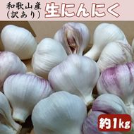 和歌山県産生にんにく約1kg　ご家庭用 ※2026年5月上旬～5月中旬頃に順次発送予定