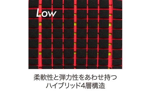 【西川】ＡｉＲ４DXピロー/低め　配色：レッド【P294W】