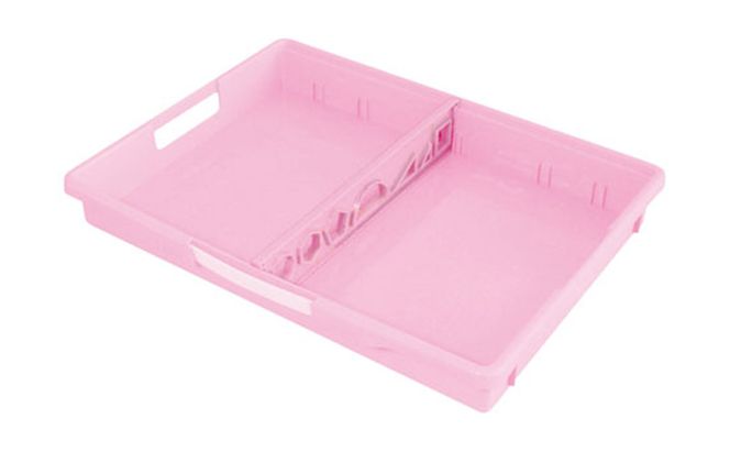 学校ひきだし（パステルブルー） 雑貨 日用品 文房具 手さげ プラスチック 