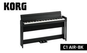 KORG C1 AIR-BK　ピアノ 電子ピアノ デジタルピアノ 電子楽器 日本製 RH3鍵盤 Bluetooth対応 88鍵盤 ブラック