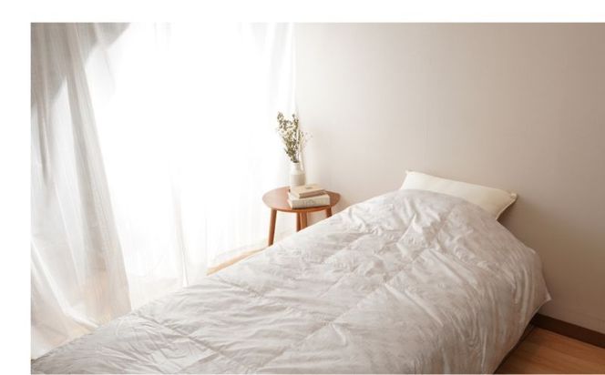 シングルサイズ羽毛肌掛けふとん　ダックス　DK521122L-20　寝具　布団　ふとん　羽毛　ダウン　羽毛布団　羽毛ふとん　ダウン布団　ダウンふとん　肌がけ　肌かけ　肌掛け