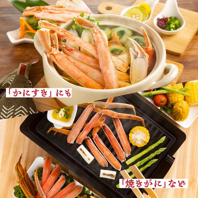 20-245 【特大4L～5L】ボイル本ずわいがに肩脚　4～5肩(約1.5kg)