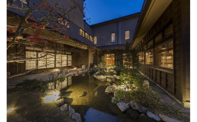 【いにしえの宿　佳雲（共立リゾート）】平休日1泊2食付 ペア宿泊券《本館檜内風呂付和洋室》 322032_FG003