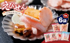 紀州 有田 えびせん 詰め合わせ バラエティセット 6種6袋 嶋富製菓 昭和10年創業(A1187-1)