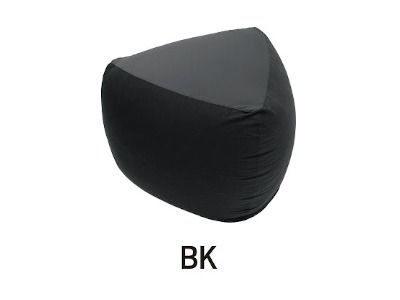 MOGU 三角フィットソファ BK（ブラック）【離島　配送不可】