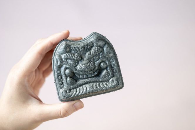 【食べられるお守り】三州鬼瓦アイスもなか （9個セット） バニラ ショコラ 抹茶 個包装 最中 縁起物 ギフト プレゼント お土産 お歳暮 お試し H104-050