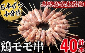 鹿児島県産もも肉串 計40本 a2-122