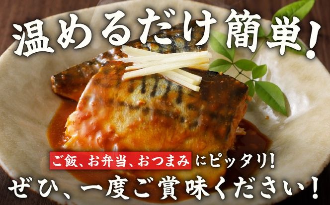 G5889 【先行予約】サバの味噌煮 10食 合計800g【2027年1月以降発送 鯖 さば サバ 味噌 煮物 惣菜 おかず 切り身 簡単調理 時短】