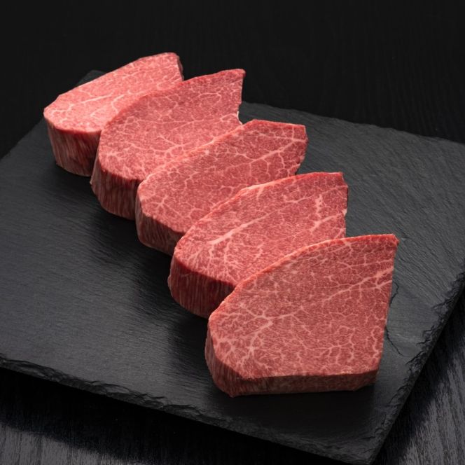 【5ヶ月連続 定期便】 博多和牛 ヒレシャトーブリアンステーキ 200g×5枚 肉 牛肉 ※配送不可：離島