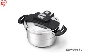 圧力鍋 両手圧力鍋5点セット RAN-SE5 アイリスオーヤマ ih対応 5点セット 両手圧力鍋 両手鍋 圧力なべ 両手なべ  圧力 時短 蓋つき 時短 作り置き