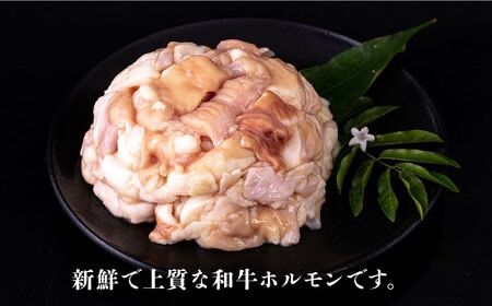 A4ランク 和牛 ホルモンミックス 400g もつ鍋 ホルモン焼き 糸島牛 糸島市 / 一番田舎 [AGN005] 国産 ホルモン ホルモンミックス 焼肉 ホルモン鍋 もつ鍋 モツ鍋 もつ モツ