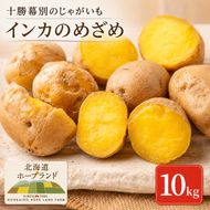 【先行予約】十勝幕別のじゃがいも10kg（インカのめざめ）【北海道ホープランド農場】 野菜 