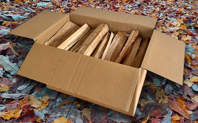 広葉樹 薪 約20kg 楢 ナラ アウトドア キャンプ 焚火 日持ち 焚き火