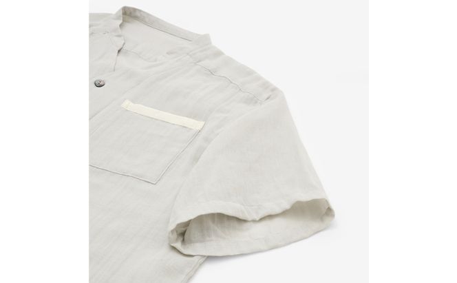 PGガーゼ 夏ガーゼパジャマ メンズ わかみどり