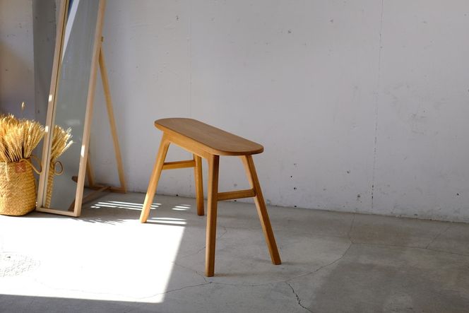 Aile bench un Nature（エールベンチ アン ナチュール） | 木製 オーク 手作り コンパクト 愛知県 幸田町 送料無料