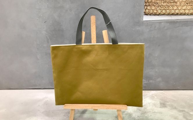 きしゃぽっぽレッスンバッグ/ somekoubou haruiro 伝統工芸 ギフト エコバッグ バッグ 鞄 沖縄市 / コザ工芸館ふんどぅ[BCAU034]