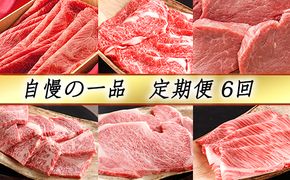 【4等級以上】【カネ吉山本】近江牛 自慢の逸品便−喜−（全6回定期便）【Y090W】（国産牛　和牛　ブランド牛　ブランド和牛　黒毛和牛　牛肉　肉　高級　人気　おすすめ　神戸牛　松阪牛 に並ぶ 日本三大和牛 近江牛）