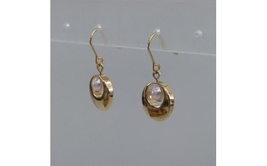 10-29伊勢志摩あこや本真珠ピアス・キュートサークルG