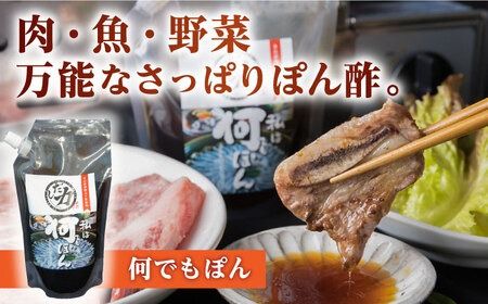 【食品添加物不使用】 「だし力」 4点セット (万能つゆ・何でもぽん・肉ぽん・ゆず昆布の佃煮) 糸島市 / 博多 浜や 調味料 だし [AFF033]