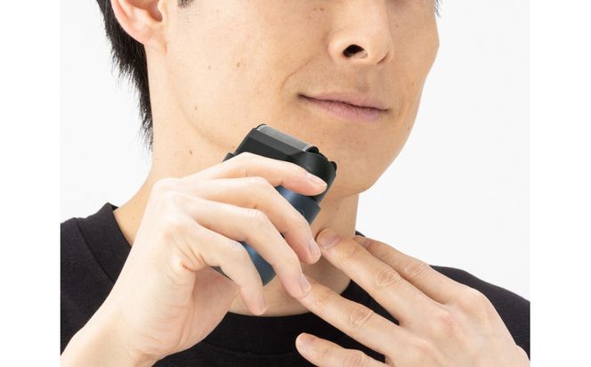 川崎市に本社工場を構える　理美容家電メーカー　ロゼンスターJPN　モバイルシェーバー3枚刃　SRM-297 141305_KT22