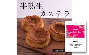 【CF-R7hbk】SKG005-HH【母の日配送】  半熟生カステラ／芸西村の白玉糖（黒糖）は黒糖特有の渋みが少なく、上品な甘さが特徴です。人気 スイーツ ふわふわ食感 手づくり