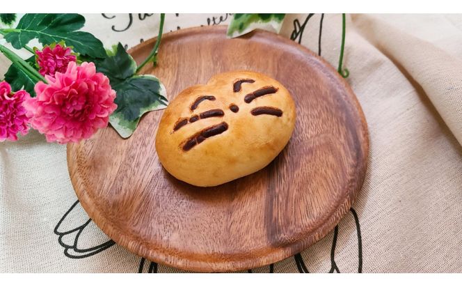 1139.【鳥取県産 人気キャラクターパン】自家製チョコカスタードパン ららちゃんのチョコクリーム 15個 313726_BD020