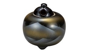 九谷焼 3.5号香炉/連山 a05 工芸品 伝統品 仏具 お香 線香 リラックス プレゼント お祝い お返し お礼 日本製 おすすめ おしゃれ 