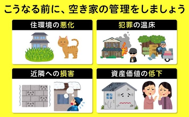 ◆北海道伊達市内限定◆  空き家 パトロール 12カ月