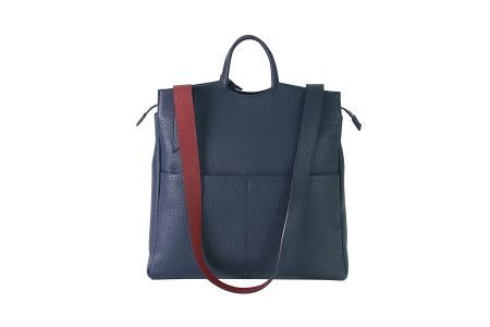 豊岡鞄ottorossiORY001トートバッグ【ネイビー】