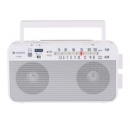 AUREX LEDライト付きホームラジオ AX-SHR60(W) 【kw0240-0526】