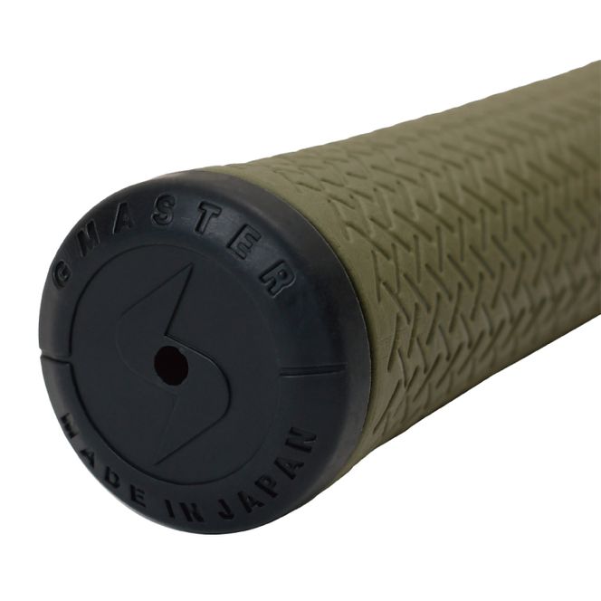 【5本セット】GMASTER GOLFGRIP(スタンダード　49g±1　バックライン無)　オリーブ×ブラック｜茨城県 北茨城市 ふるさと納税 ゴルフ ゴルフグリップ（CW001）