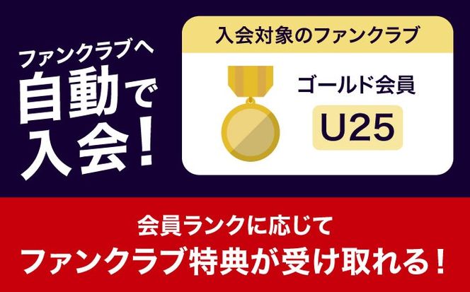 FC琉球 2025シーズンパス メインS指定席 U25 (ゴールド会員ファンクラブ付き) サッカー Jリーグ スポーツ観戦 チケット 沖縄市 / 琉球フットボールクラブ株式会社[BCBF007]