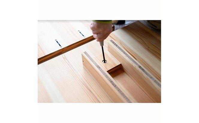 木製ローテーブル 『やさしいボーダーテーブル』（カラー：クリア） │紀州杉 国産家具 ハンドメイド WoodPark 和歌山県美浜町