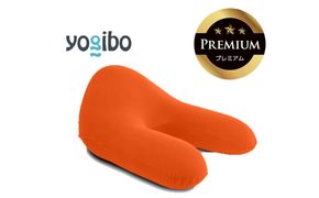 Yogibo Ghost Premium（ヨギボー ゴースト プレミアム）オレンジ【ビーズクッション ビーズ 座椅子 椅子 クッション ビーズソファー ビーズソファ 新生活 プレゼント インテリア 家具 ベッド ゲーム】