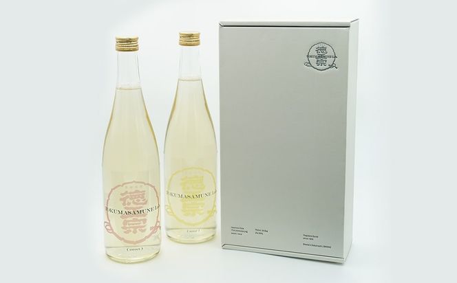 K2491 「ユナイテッドアローズ」コラボ 日本酒2本SET「TOKUMASAMUNE Lab. sweet /sour」