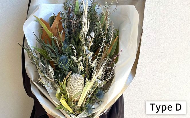 【選べる4タイプ】 ドライフラワー スワッグ Mサイズ 糸島市 / tokohana [AOC002] ドライフラワー スワッグ 花 束 花材 ブーケ 記念日 ギフト 植物