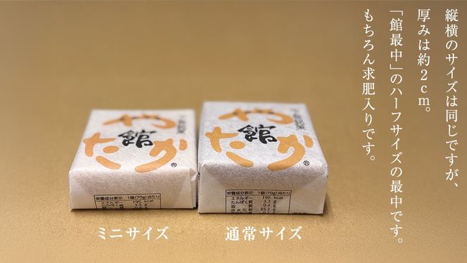 もち入り 「 館最中 」 3個 ( ミニサイズ ) 2000円 ポッキリ 全国菓子大博覧会名誉大賞 和菓子 おかし お菓子 最中 もなか あんこ 餡子 小豆 あずき 餅 お餅 もち [AO024ci]