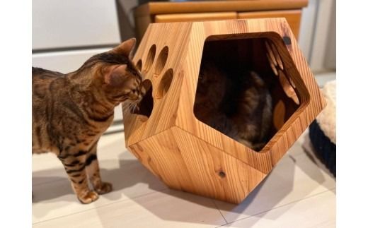 手作りのペットハウス ねこベース ※北海道・沖縄・離島への配送不可