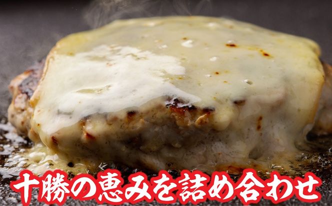 黒豚無添加ハンバーグ＆十勝産ラクレットチーズ 150g×6+84g 選べる配送回数 1回 / 2回 / 3回 / 4回 / 6回 / 10回 / 12回 SKN115-v