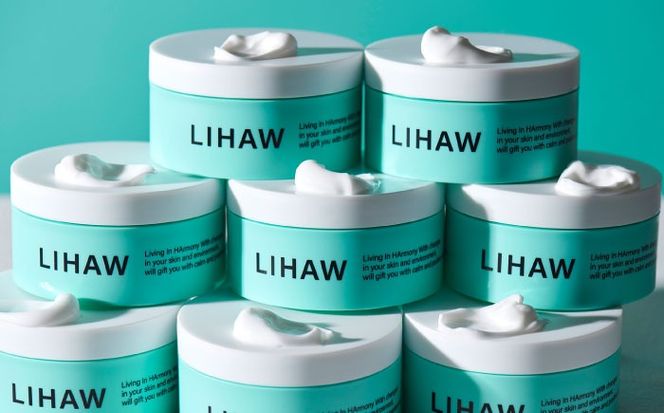 【5個入】LIHAW リハウ ディープモイスチャークリーム 糸島市 / 株式会社ピュール[AZA279] ツボクサ セラミド 敏感肌 乾燥肌 CICA シカ フェイスクリーム クリーム