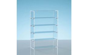アクリルコレクションケースBタイプ　W30cm×D12cm×H43cm　川崎市自社工場一貫生産品　１台【無色透明】 141305_MH11VC01