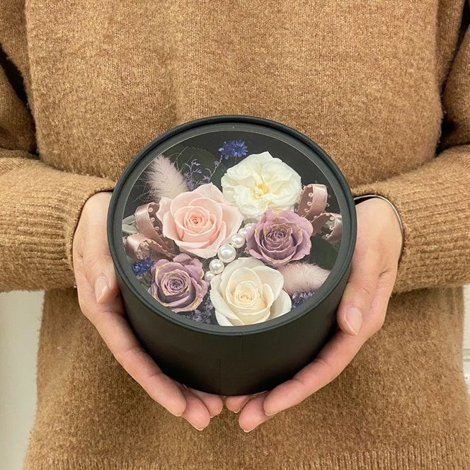 プリザーブドフラワー　ロゼッタ　春日部市　シュガーパイン(AJ242)