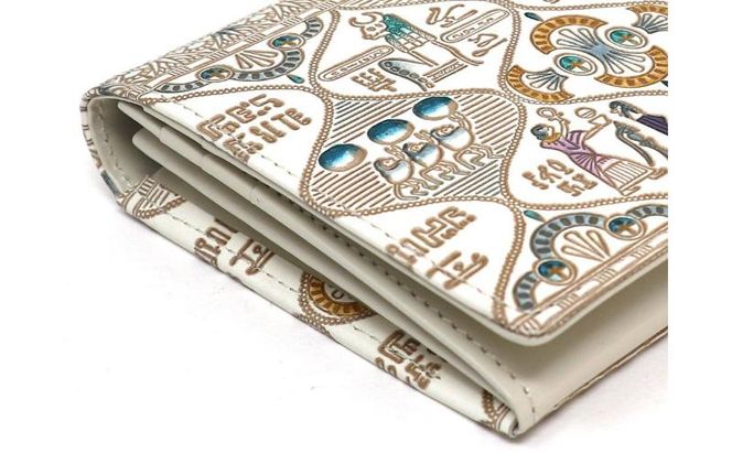 【文庫屋大関】束入れ エジプトNo.1【皮革工芸品】 財布 お札 お札入れ 長財布 カード 小銭 牛革 手作り 日本製 墨田区 東京都