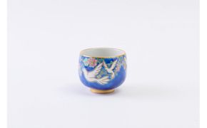 ぐい呑　花きらり★　白鳩 172111_CY8001