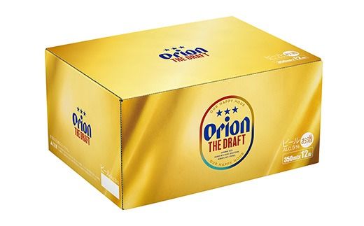 【定期便3回】オリオン ザ・ドラフト（化粧箱入り）【350ml×12缶】が毎月届く - ビール オリオン ビール 1ケース 350ml 12本 すっきり 飲みやすい こだわり 改良 リニューアル 定期便 3ヶ月 おすすめ 沖縄県 八重瀬町【価格改定YB】